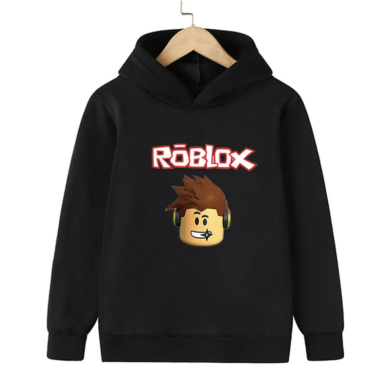 Толстовка Robloxing с капюшоном для мальчиков и девочек хлопковая толстовка