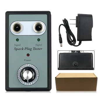 

New Dual Hole Car Spark Plug Tester Ignition Plug Analyzer Diagnostic Tool Car Spark Plug Tester Detector two spark plugs