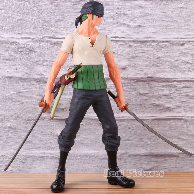 Грандиста Grandline мужчины одна деталь Зоро ПВХ Коллекционная Фигурка Roronoa Zoro аниме модель игрушки ROS статуи 2 стиля