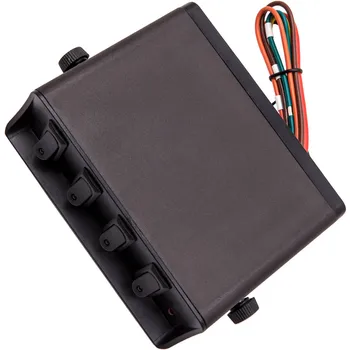 

Car Boat 40A Rocker Switch BoX Strobe LED Light Toggle Controller Panel 12v