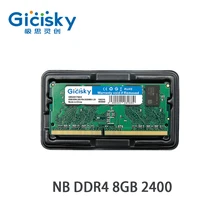 GICISKY NB DDR4 8GB 2400MHz RAMS Laptop Notebook Memory RAMs Memory Module Laptop Hardware 4G 8G 16G 2400 2666mhz 1.2v 260Pins