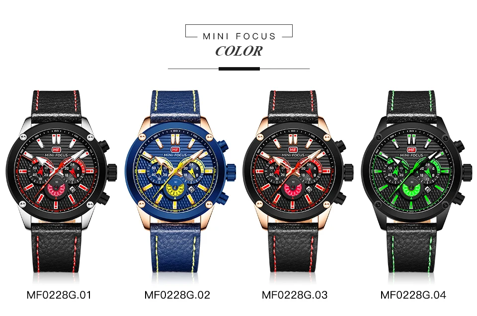 Мини-часы Focus для мужчин, водонепроницаемые, черный кожаный ремешок, роскошный бренд, модные спортивные часы, мужские наручные часы, кварцевые часы Relogio Masculino