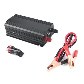 

Car Solar Power Inverter DC 12 to AC 230V Modified Converter 400W EU type Overload Protection Sine Wave Converter
