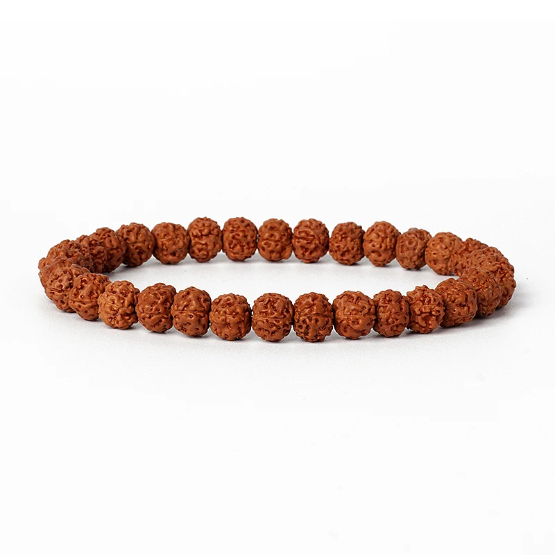Originale Vajra Bodhi Rudraksha Bracciale Uomo Meditazione Mala Perline Bracciali Gioielli Donna Natura Preghiera Buddismo Tibetano Braccialetto