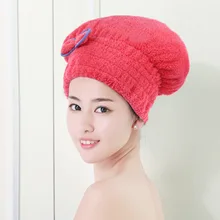 Корейская Вельветовая шапка кораллового цвета для высыхания волос очень большой толстый бант Коралловая бархатная шапка принцессы шапочка для душа поколение F