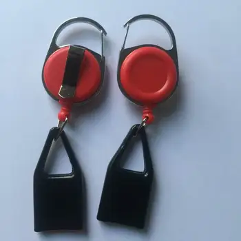 

Wholesale Premium Lighter Leash Plastic Lighter Clip to Pants Retractable Reel Metal Zinc Alloy Keychain Lighter Holder