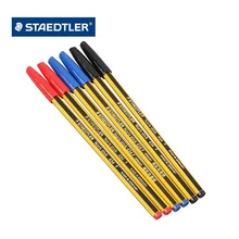 1 шт STAEDTLER шариковая ручка 434F/M Классическая пчелиная живопись 0,5/0,7 мм офисная ручная роспись Гладкий красный синий черный канцелярские принадлежности