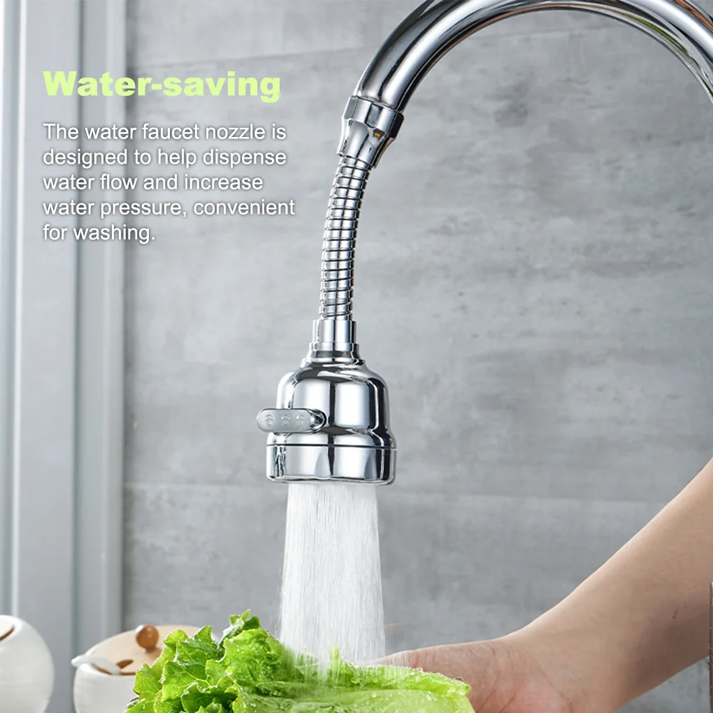 360 Degree Rotating Diffuser Faucet Nozzle For Mixer Tap 3 Modes