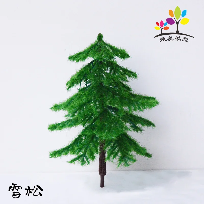  DIY Sand Table Material Architecture for Making Model Cedar Emulation Christmas Tree Model Landscap