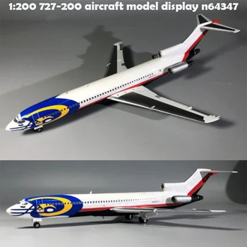 

rare 1:200 727-200 aircraft model display n64347 Alloy collection model