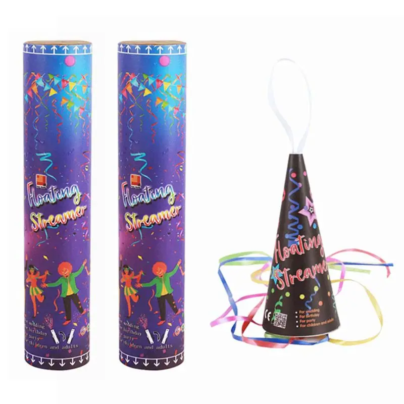 

Cylindrical/Circular Cone Shape Handheld Spray Confetti Stick for Wedding Party