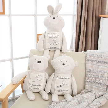 

50-68cm Long Legs Cute Rabbit Doll Baby Soft Plush Toys for Children Rabbit Sleeping Stuffed Plush Animal Infant Toys