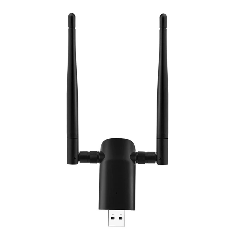 Wireless WiFi Adapter Portable USB 1200M Dual Band 2.4G/5GHz Network Card with Antenna | Компьютеры и офис