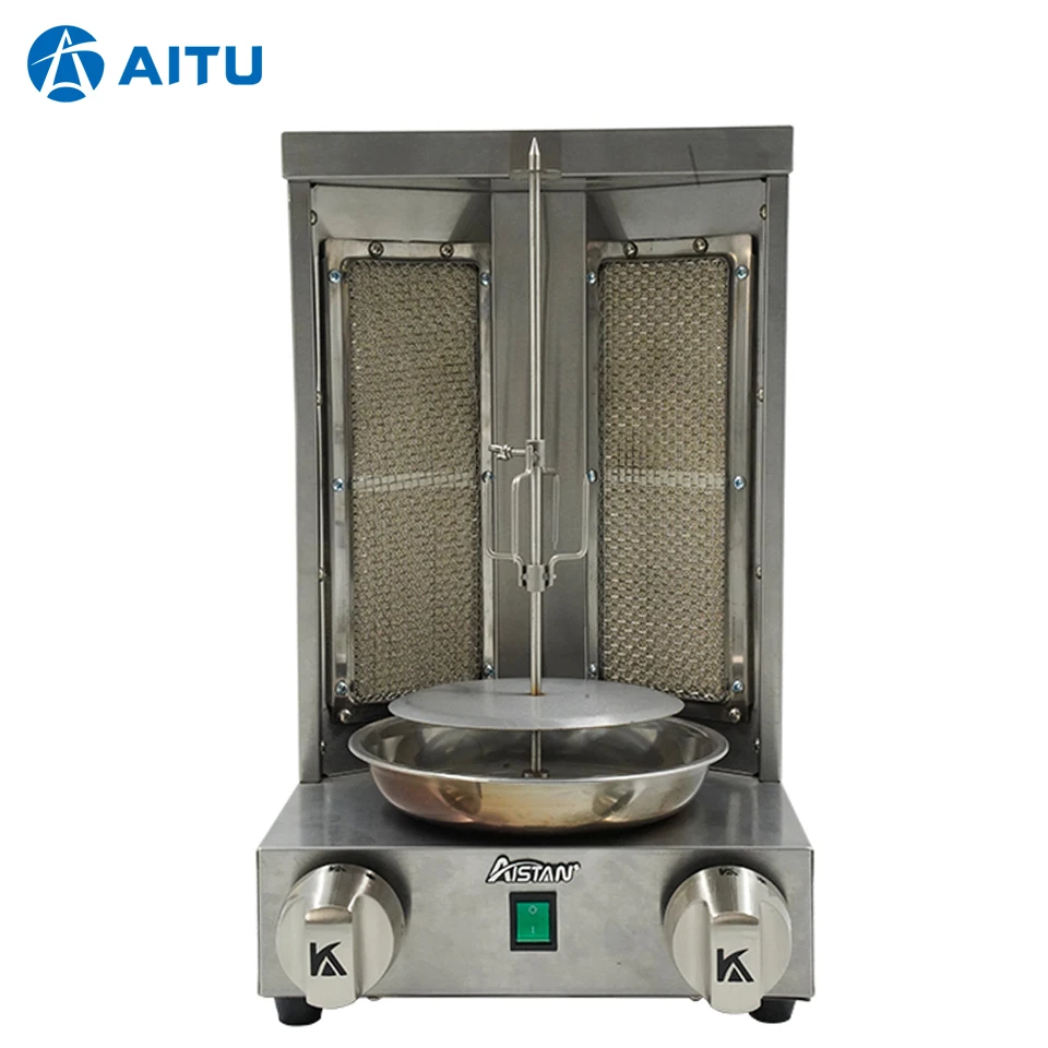 GB25 Aistan Rotisserie Toaster Oven Grill Countertop Gas Kebab Cooker