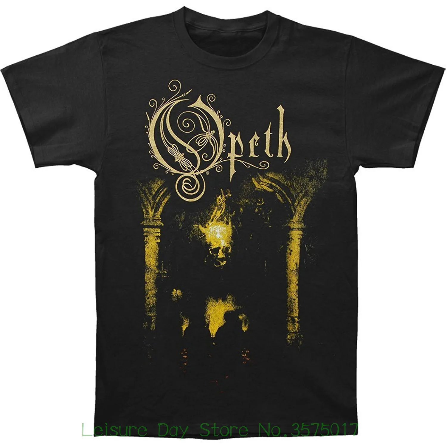 Новая мужская Весенняя летняя одежда с коротким рукавом Повседневная Opeth-Ghost Of