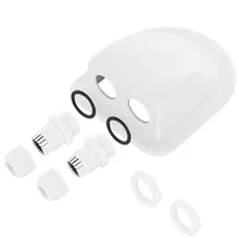 

Waterproof UV-resistant ABS Solar Double Entry Cable Entry Sealing Cover For Caravan Sealing Cover Box Solar Panel Roof Boat