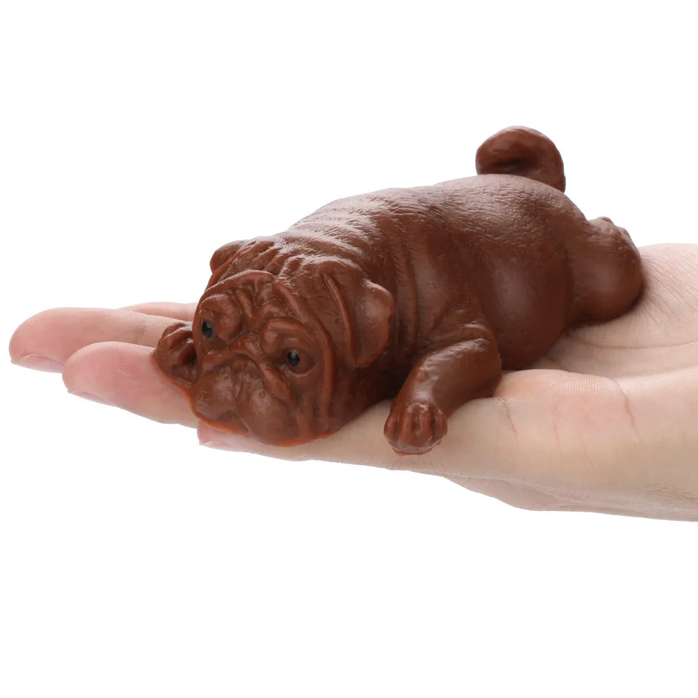 Squishyies Моти Щенка Мопса выжать Исцеление веселые игрушки для снятия стресса