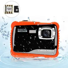 2,0 дюймов lcd 12MP HD 8X цифровая Водонепроницаемая подводная камера видеокамера детский подарок