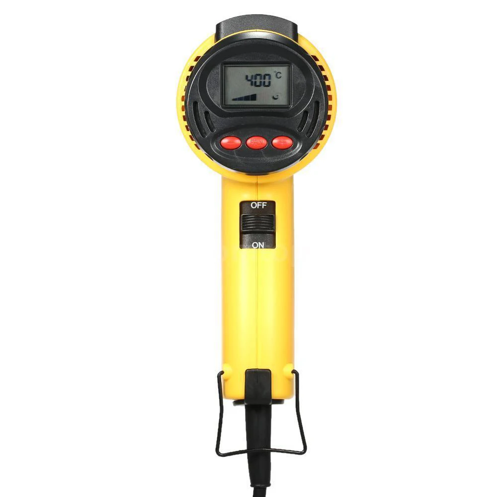 Ac 220v 2000w Lcd Цифровая Тепловая пушка горячего воздуха с регулируемой температурой безопасная насадка# d
