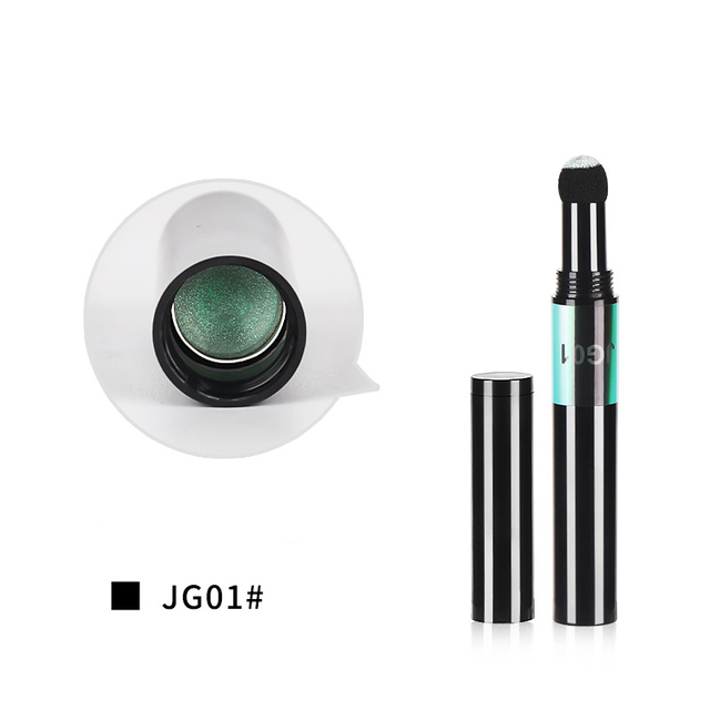 Double Color Fluorescent Nail Dipping Powder Pencil Cushion Polish Nail Art DIY Glow Effet Party Pigment Eye Shadow Use