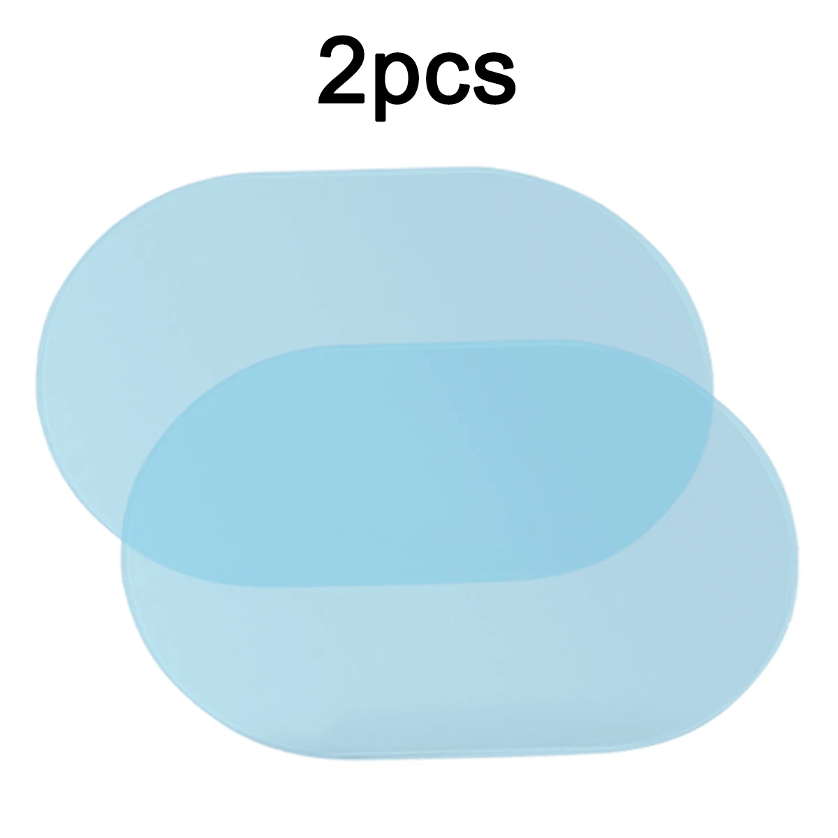 Новинка, 2 шт, 140*100 мм, овальная, автомобильная, анти-водная, противотуманная, туманная пленка, непромокаемая, зеркало заднего вида, защитная пленка на окно