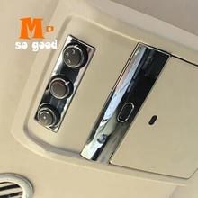 2013 для Dodge Journey Fiat Freemont Abs хромированный автомобильный верхний переключатель телевизора Накладка авто аксессуары для укладки