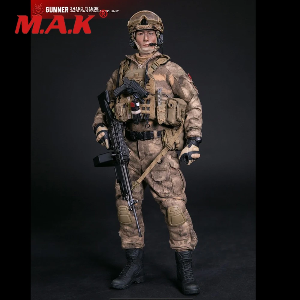 

DMS007 1/6 Opertain Red Sea Play Army Marine Coprs Jiao Long Special Brigade Full Set Action Figure Dolls