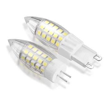 

G4 G9 44LEDS 220V Candle Light Crystal Light Source LED Bulb instead Halogen lamps Indoor Light For Home Decoration Corn Bulb
