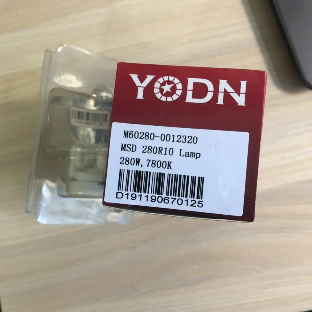 Сменная Оригинальная лампа 280 Вт подходит для YODN MSD280R10 лампочка MSD 10R 1 шт./лот|lot|lot