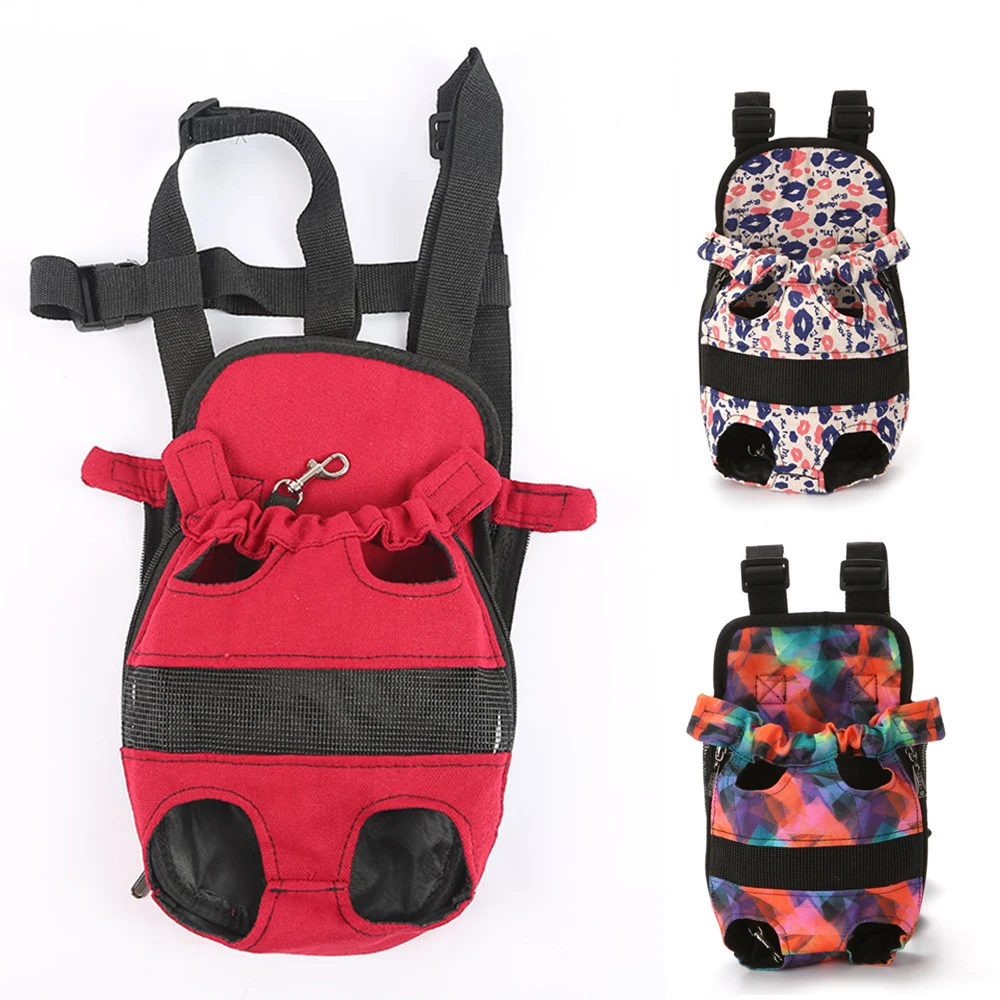 Переноска для питомца щенка Передняя Грудь рюкзак сетка Удобная дышащая