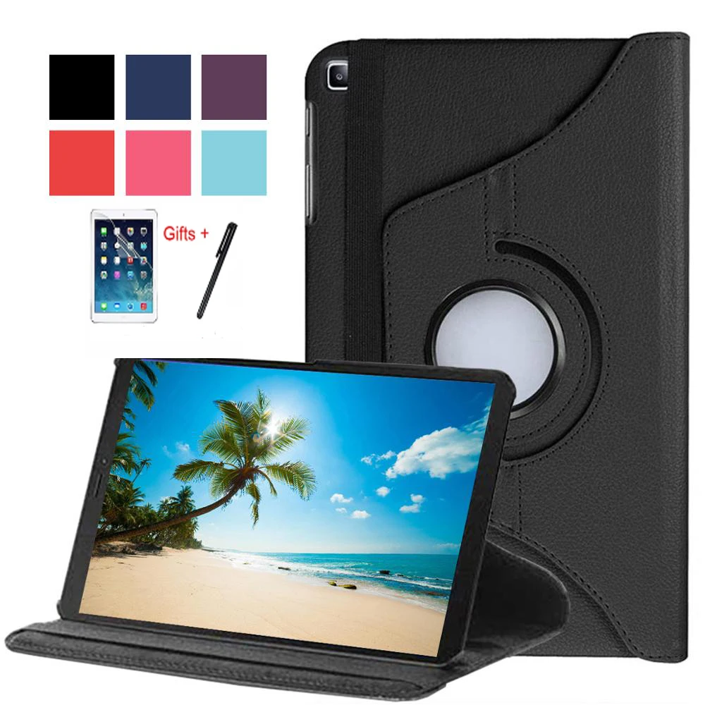 Per Samsung Galaxy Tab A7 2020 T500 Custodia, 360 Supporto Rotante Tablet Cover Per Samsung Galaxy Tab A7 10.4 "Sm-T500 T505 Penna Pellicola