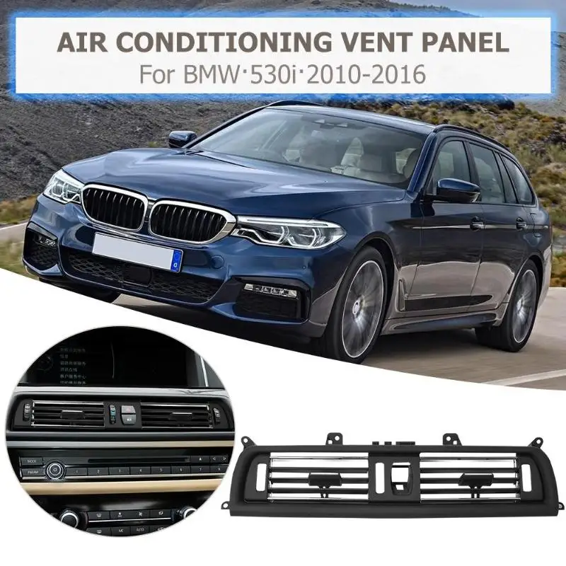 Передняя консоль Grill Dash Air Vent OE 64229166885 инструменты для 523i 528i 530i 530d 520d xDrive · 2010- 525d xDrive · 2010