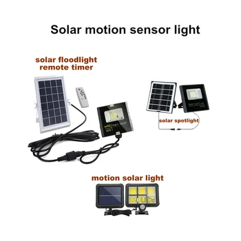 

120/100 LED Outdoor Solar Light Waterproof PIR Motion Sensor Emergency Security Light Solar Powered Wall Lamp For Yard Garden St