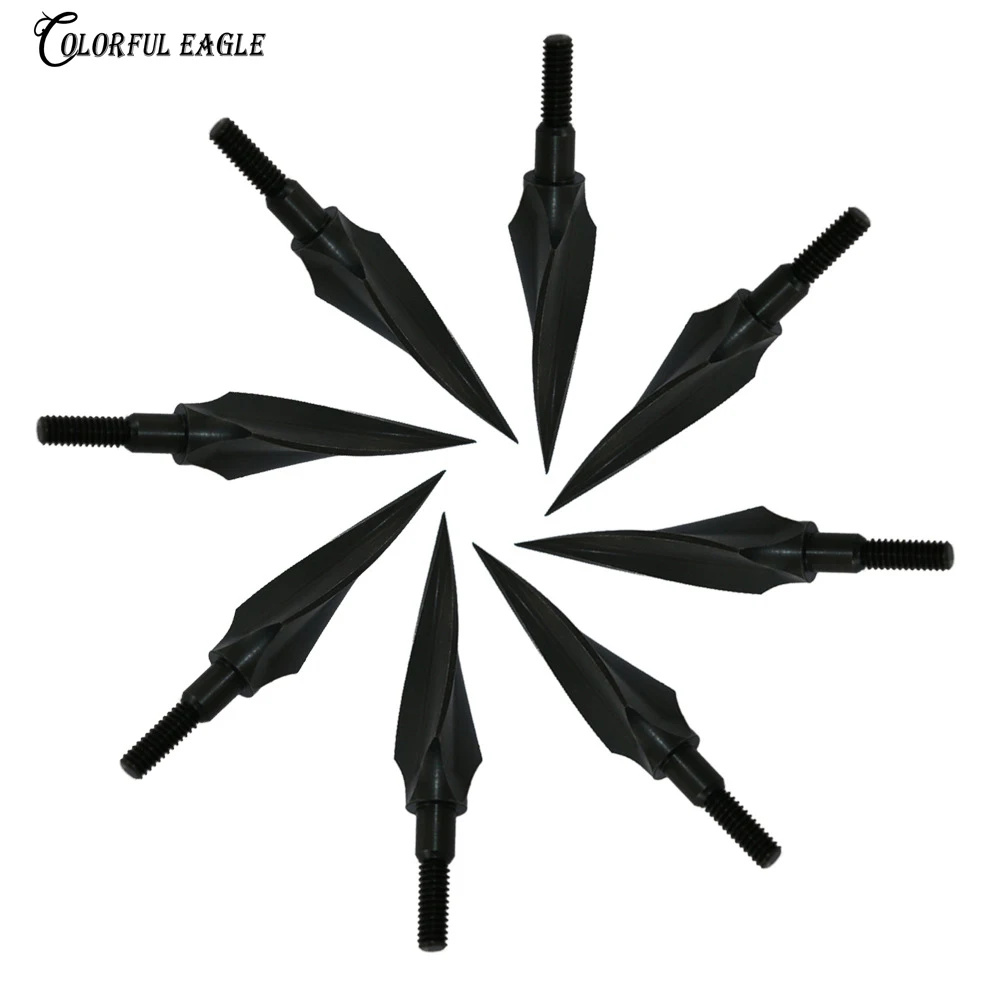 6/12/24pcs Rotary Arrow Heads Archery 150 Grain Arrowheads For Compound