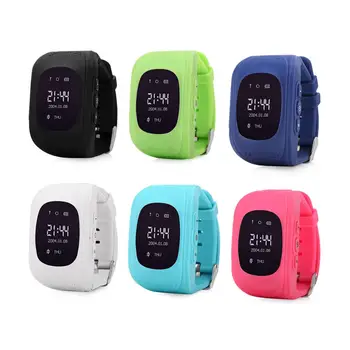 

Smart Watch Q50 OLED Child GPS Tracker Anti-Lost SOS Monitoring Positioning Kids GPS Compatible with IOS Android smartwatch