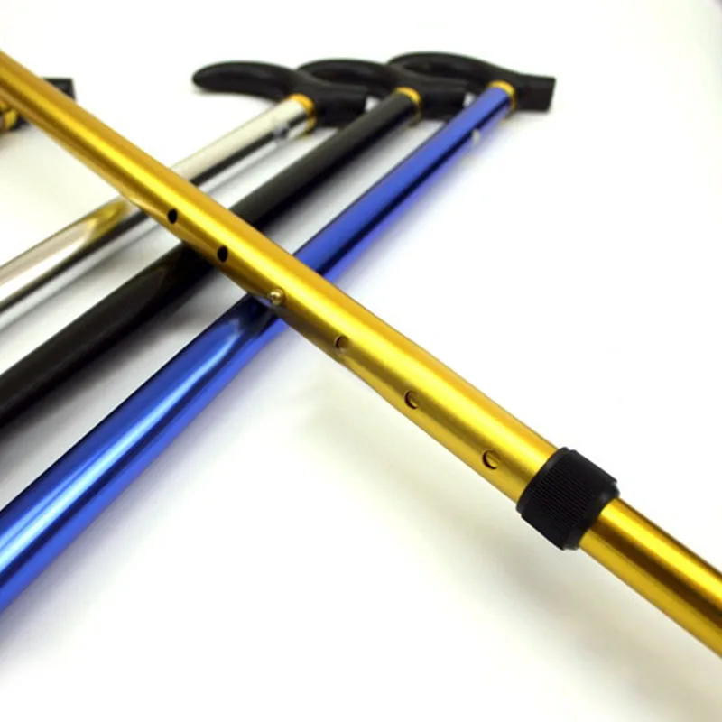 Кроссовки с телескопической тростью Cane Hiking Резиновые наконечники 6 класса Alpenstock