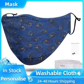 

Mouth Mask Cotton Reusable And Washable Dust Proof Cloth Shields Outdoor Windproof Foggy Haze Pollution Mouth Cover Mascarillas