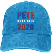 Pete Buttigieg джинсовая хлопковая ткань Регулируемая шляпа