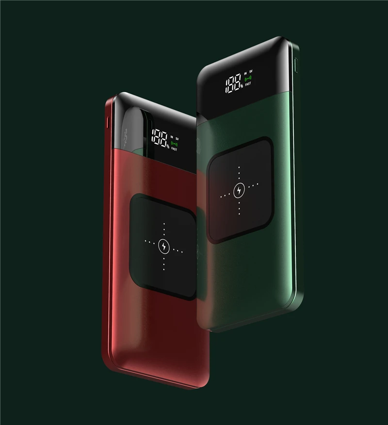 power bank charger 20000mAh Powerbank 22.5W Super Fast Charging Power Bank Portable Qi Wireless Charger For iPhone 12 Samsung S20 Xiaomi Poverbank best power bank 20000mah