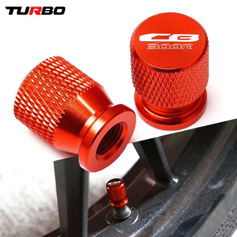 

CB300R For Honda CB 300R CB300R CB300 R CNC Motorcycle Accessories Wheel Tire Valve Cover Air Port Stem Caps