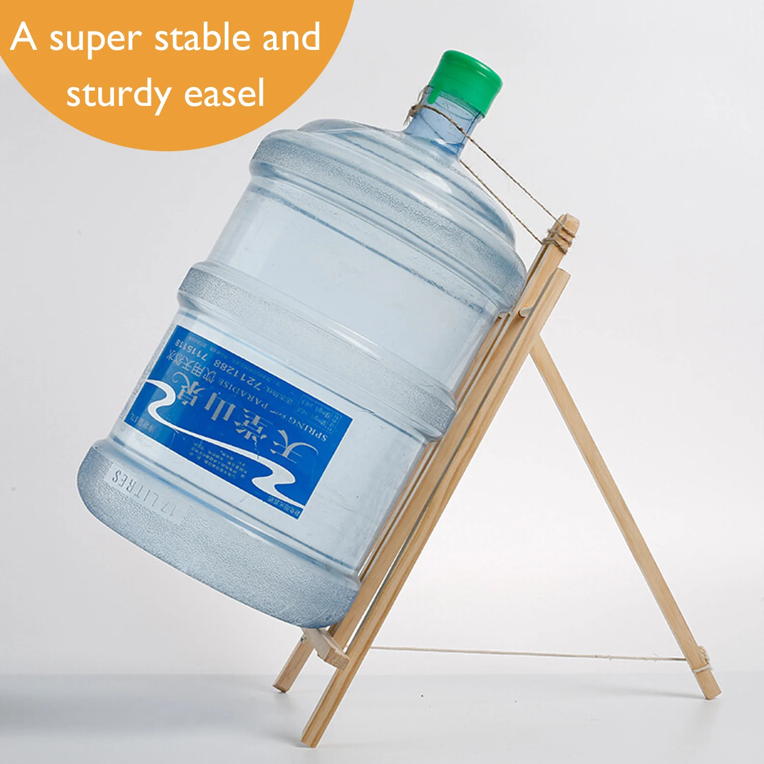 Portable Wooden Easel Display Shelf Holder Stand for Artist Painting Sketching DIY Arts Photo Cards Displaying 30/40/50cm
