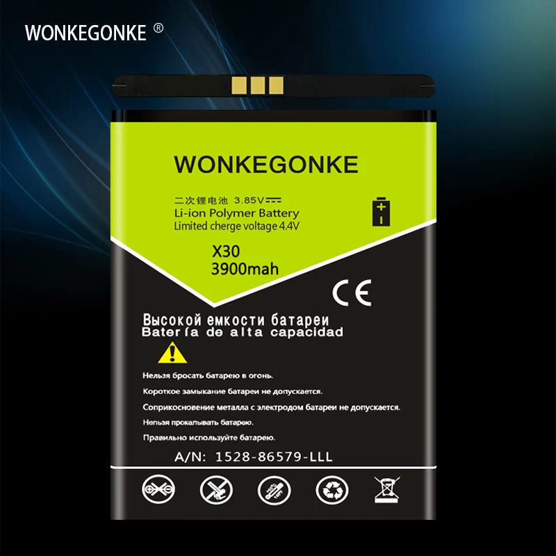 WONKEGONKE Для Doogee BAT17613360 батарея X30 высокого качества мобильного телефона с номером