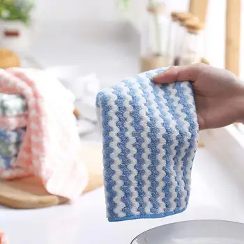 

Anti-grease Wiping Rags Kitchen Efficient Super Absorbent Microfiber Cleaning Cloth Home Washing Dish Kitchen Cleaning Towels