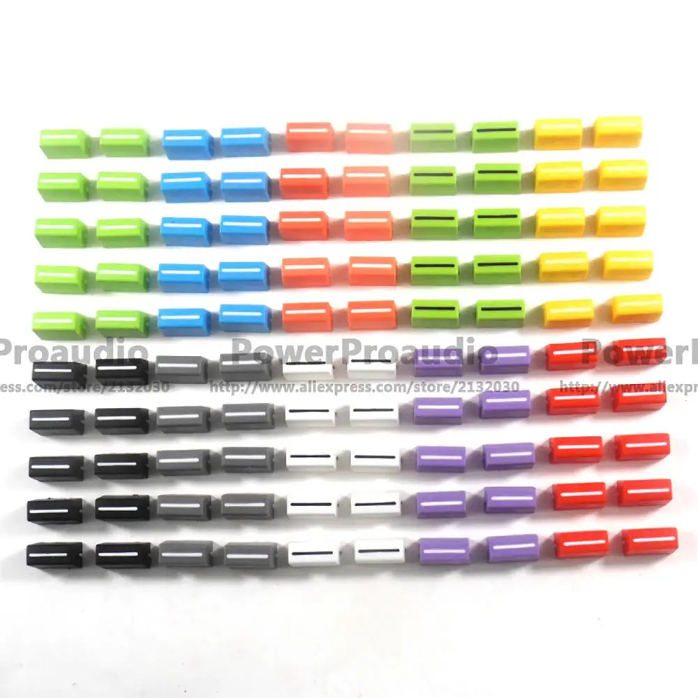 Channel Crossfader Fader Cap Knob 100pcs/lot Fit for RANE 57 TTM57 TTM57sl TTM57mk2 audio mixer pot mixer fader