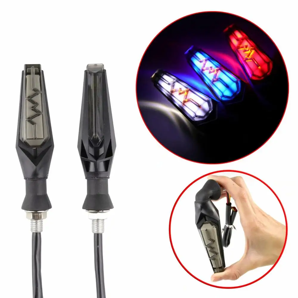 2 шт. универсальные поворотники для мотоцикла|Сигнальная лампа| |