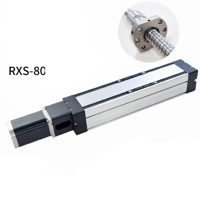 

RXS-80 Screw Rod Slide Linear Module Precision Cross CNC Electric Linear Guide Slide Table
