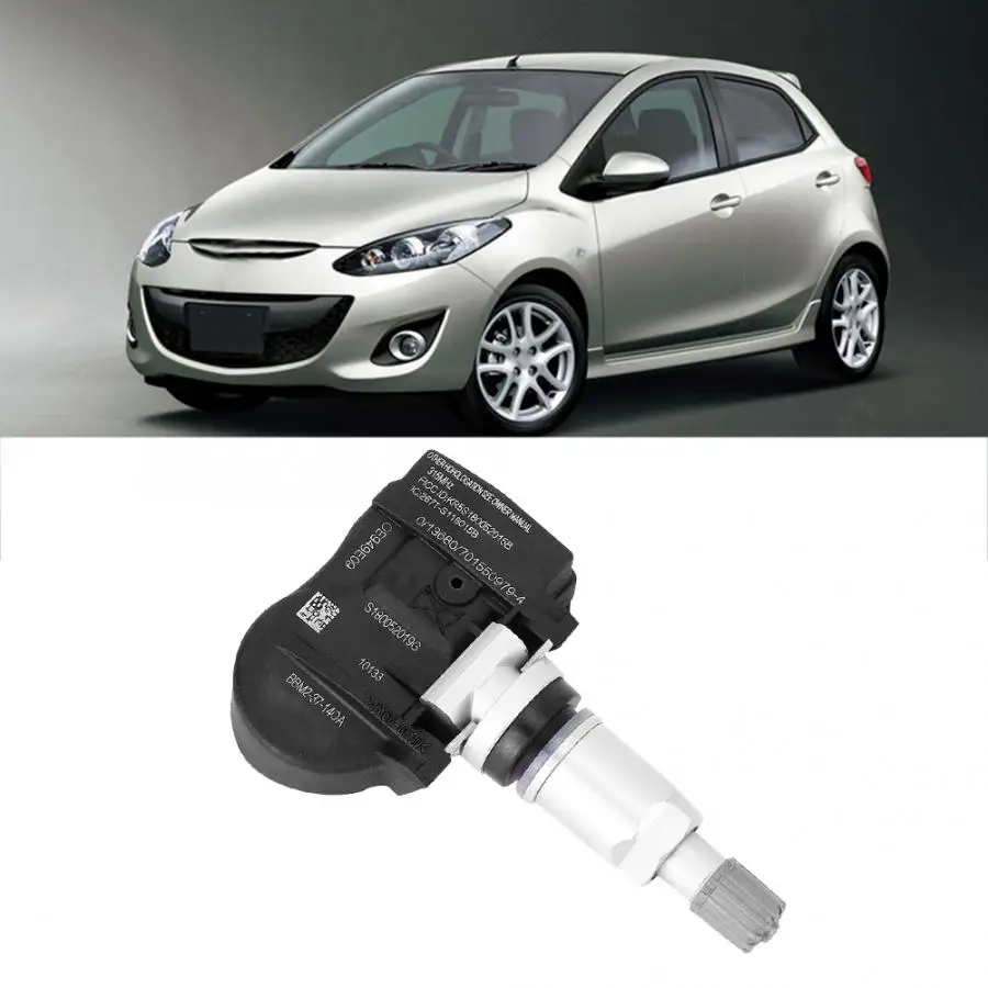4 Шт Автомобильные датчики давления в шине, пригодный для MAZDA 2/3/5/CX-5/CX-9/MX-5 2012 2013 BHA437140 автомобильные аксессуары