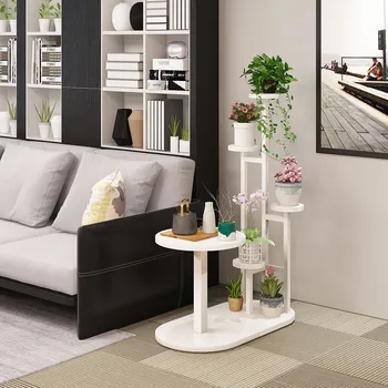 

shelf, multilayer indoor special price, space saving, sofa side, several combination shelves, iron flower pot shelf