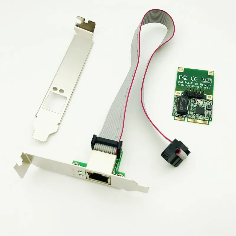 Сетевая мини карта H1111Z PCI E сетевая 1000 Мбит/с гигабитный Ethernet 10/100/1000 м NIC RJ45 LAN