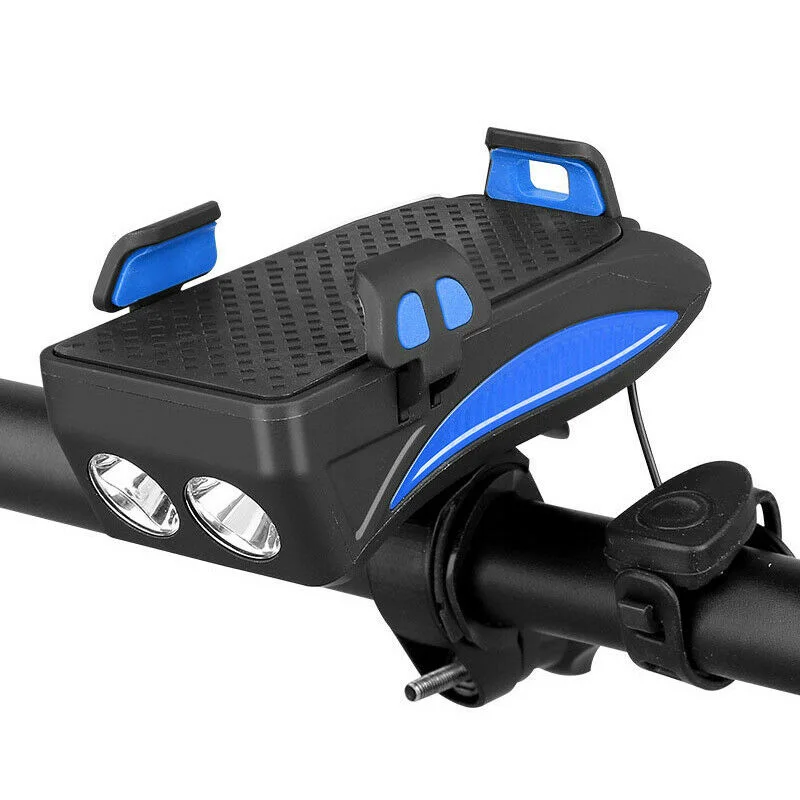 Perfect Mount Bike Phone Holder Accessories Set ABS Cycling Outdoor Sports Headlights Power Bank 5pcs Bicycle 2